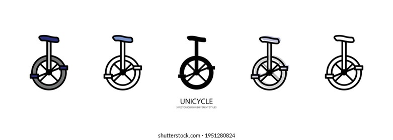 new UNICYTCLE vector type icon