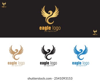 New And Unique Eagle Logo Design Template