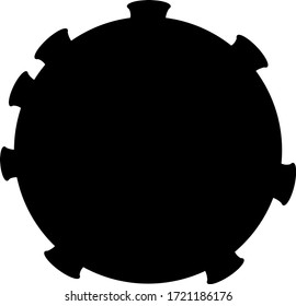 new unknown virus Covid-2019 vector 