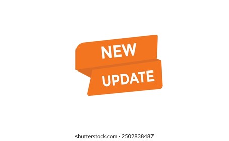 New update button web banner templates. Vector Illustration 
