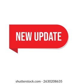 neues Update-Symbol auf weißem Hintergrund