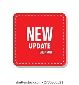 new update icon with white background