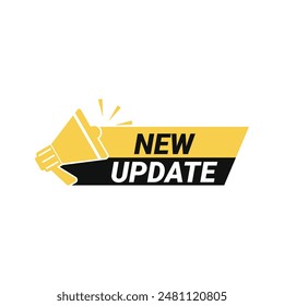 Plantilla de Vector de diseño de logotipo del nuevo Actualizar para información
