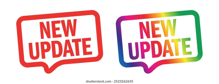 Nuevo Actualizar en sello rojo