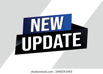 new update poster banner graphic design icon logo sign symbol social media website coupon

