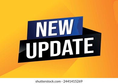 new update poster banner graphic design icon logo sign symbol social media website coupon

