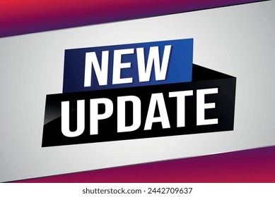 new update poster banner graphic design icon logo sign symbol social media website coupon

