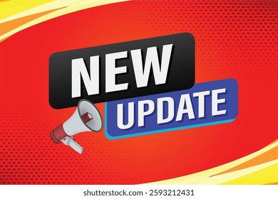 new update poster banner graphic design icon logo sign symbol social media website coupon

