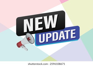 new update poster banner graphic design icon logo sign symbol social media website coupon

