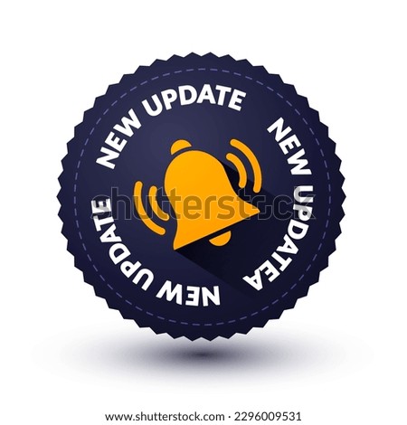 New Update Seal With Bell Icon