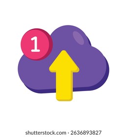 New Upload Vector style icon. Eps 10 file