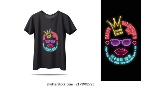 New Valentine special black t-shirt vector mockup typography design. Couple t-shirt vector. Love special design