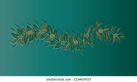 Nuevo diseño floral creativo vectorial