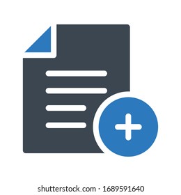 new vector glyph color icon 