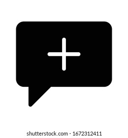 new vector glyph flat icon 