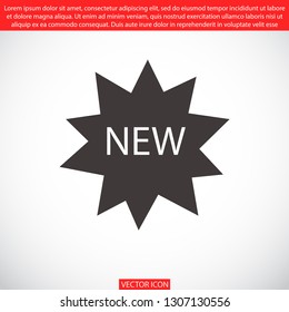 new vector icon eps 10
