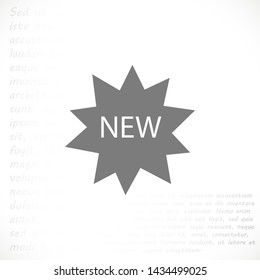 new vector icon eps 10 , Lorem ipsum Flat design