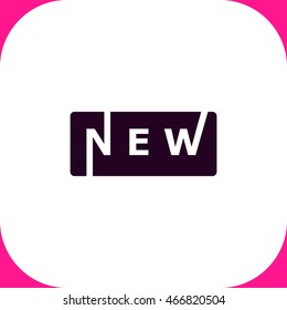 New vector icon on white background.