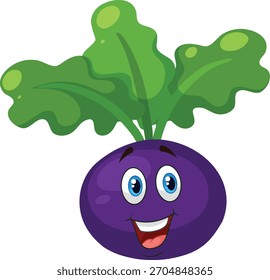 new Vector illustration of Turnip vegetable