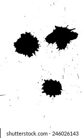 New vector monochrome blots