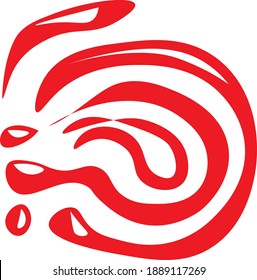 New Vector Red Blood splatter art illustration design unique editorial red tomato color stain decoration image. 
