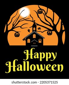 New Vector Tshirt Deisgn, Happy Halloween Tshirt Design,