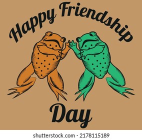 New Vector Tshirt Design, Happy Friendship Day Tshirt Design, Fashionable Tshirt Design,