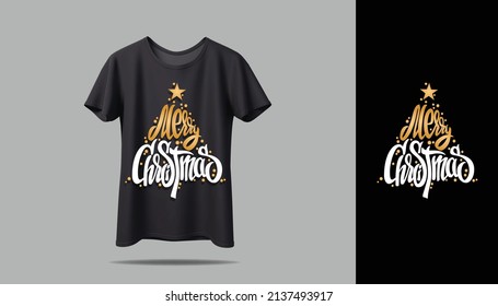 New vector T-shirt mockup design. New T-shirt  typography t-shirt design with mockup.