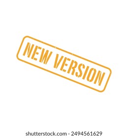 New Version Rubber Stamp Sign