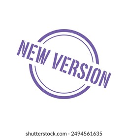 New Version Rubber Stamp Sign