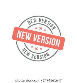 New Version Rubber Stamp Sign