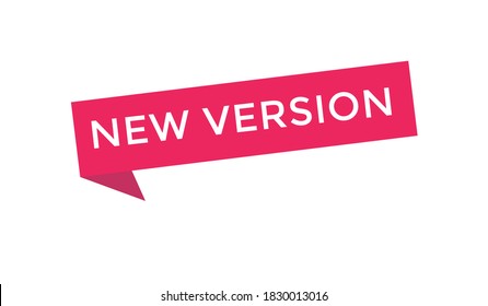 new version text banner. new version buttons. new version colorfull. new version