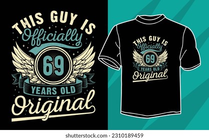 new vintage birthday t shirt design