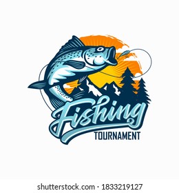 new Vintage Fishing TOURNAMENT  Logo Image
