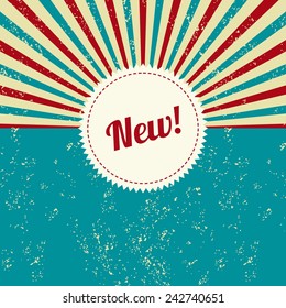 new vintage label template