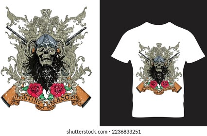 New vintage t shirt design