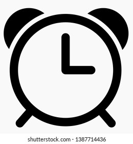 New wall clock icon vector template. Vector icon.