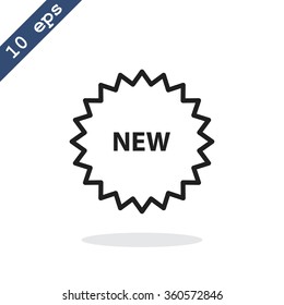 new, web icon