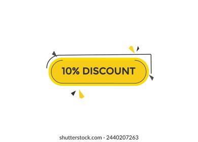 new website 10% discount, click button learn stay stay tuned, level, sign, speech, bubble  banner