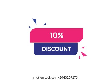 new website 10% discount, click button learn stay stay tuned, level, sign, speech, bubble  banner