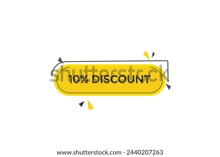 new website 10% discount, click button learn stay stay tuned, level, sign, speech, bubble  banner