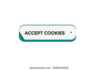 nuevo Sitio web aceptar cookies, Hacer clic Botón aprender mantenerse en sintonía, nivel, signo, voz, burbuja Anuncio moderno, símbolo, Hacer clic,