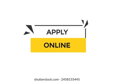 nuevo Sitio web aplicar en línea , Botón Hacer clic aprender mantenerse en sintonía, nivel, signo, voz, burbuja Anuncio moderno, símbolo, Hacer clic,