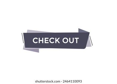 Neue Website Auschecken Angebot Button Lernen Bleiben Sie dran, Ebene, Zeichen, Sprache, Bubble Banner Modern, Symbol, Klicken 