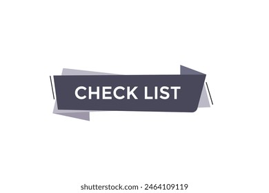 new website checklist offer button learn stay stay tuned, level, sign, speech, bubble  banner modern, symbol,  click 