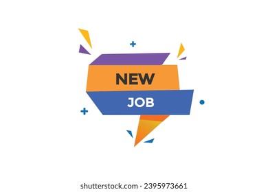  nuevo sitio web, botón de clic, nuevo nivel de trabajo, signo, discurso, banner de burbuja, 
