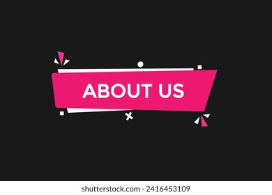 new website, click button learn about us level, sign, speech, bubble  banner
