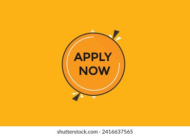 new website, click button learn apply now  level, sign, speech, bubble  banner
