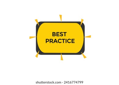 new website, click button learn best practice level, sign, speech, bubble  banner

