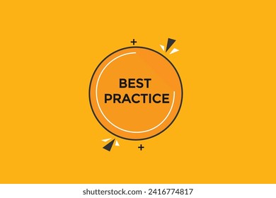 new website, click button learn best practice level, sign, speech, bubble  banner
